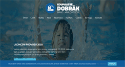 Desktop Screenshot of dobrak.cz